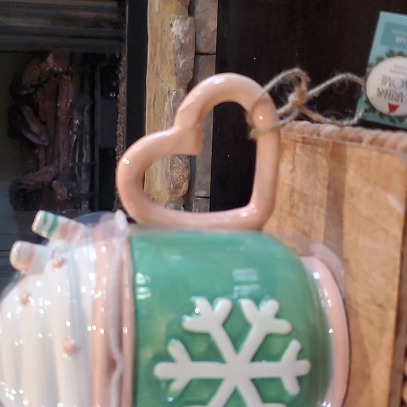 Pastel Hot Cocoa Mug with Topper-NWT - Picture 5 of 5